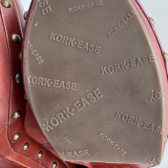 Kork-Ease Women’s Ryanne Cognac Leather Heeled Boots -Size 10 - Picture 10 of 13